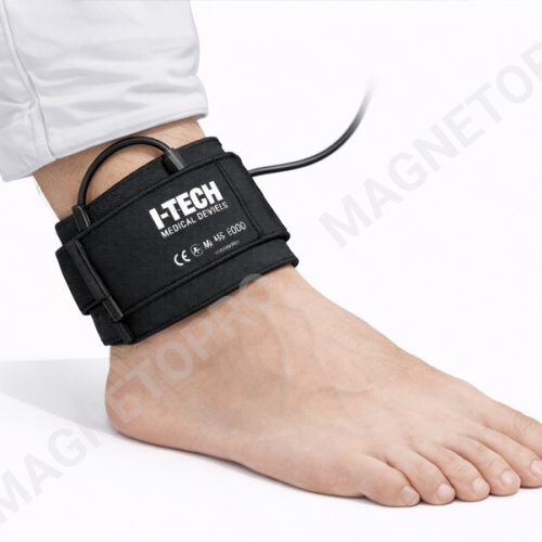 Fascia Mag 2000 posizionata su caviglia