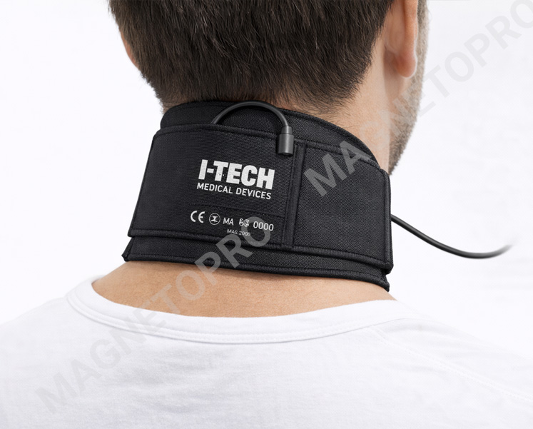 Fascia Mag 2000 posizionata su cervicale