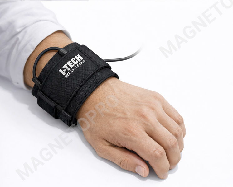 Fascia Mag 2000 posizionata su polso